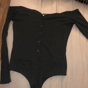 Fashion Nova Off Shoulder Body Suit
